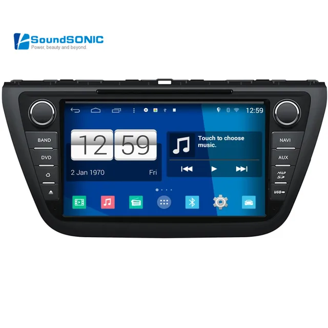 Android Car Multimedia Stereo For Suzuki Cross SX4 S Cross 2013 2016 Radio DVD Player GPS