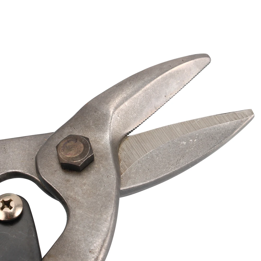 8 Inch Scissors Stainless Steel Tin Sheet Metal Snip Aviation Scissor Cut Shear