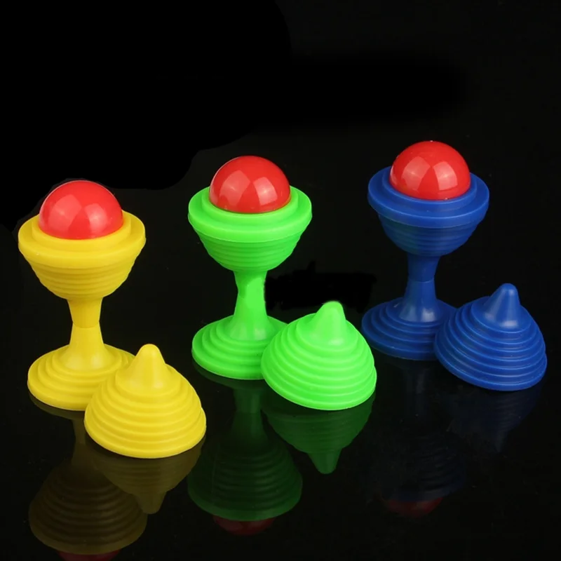 

1 Set Creative Magic Cup Small Toys for Children Colorful Balls Models Elusive Beads Props Educational Baby Kids Fun Game Gifts