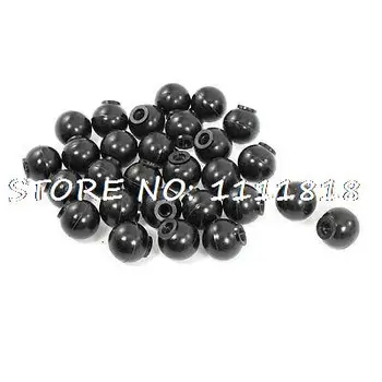 

30 x Machine Control Handle Knobs Solid Balls Black 32mm Diameter 8mm Bore
