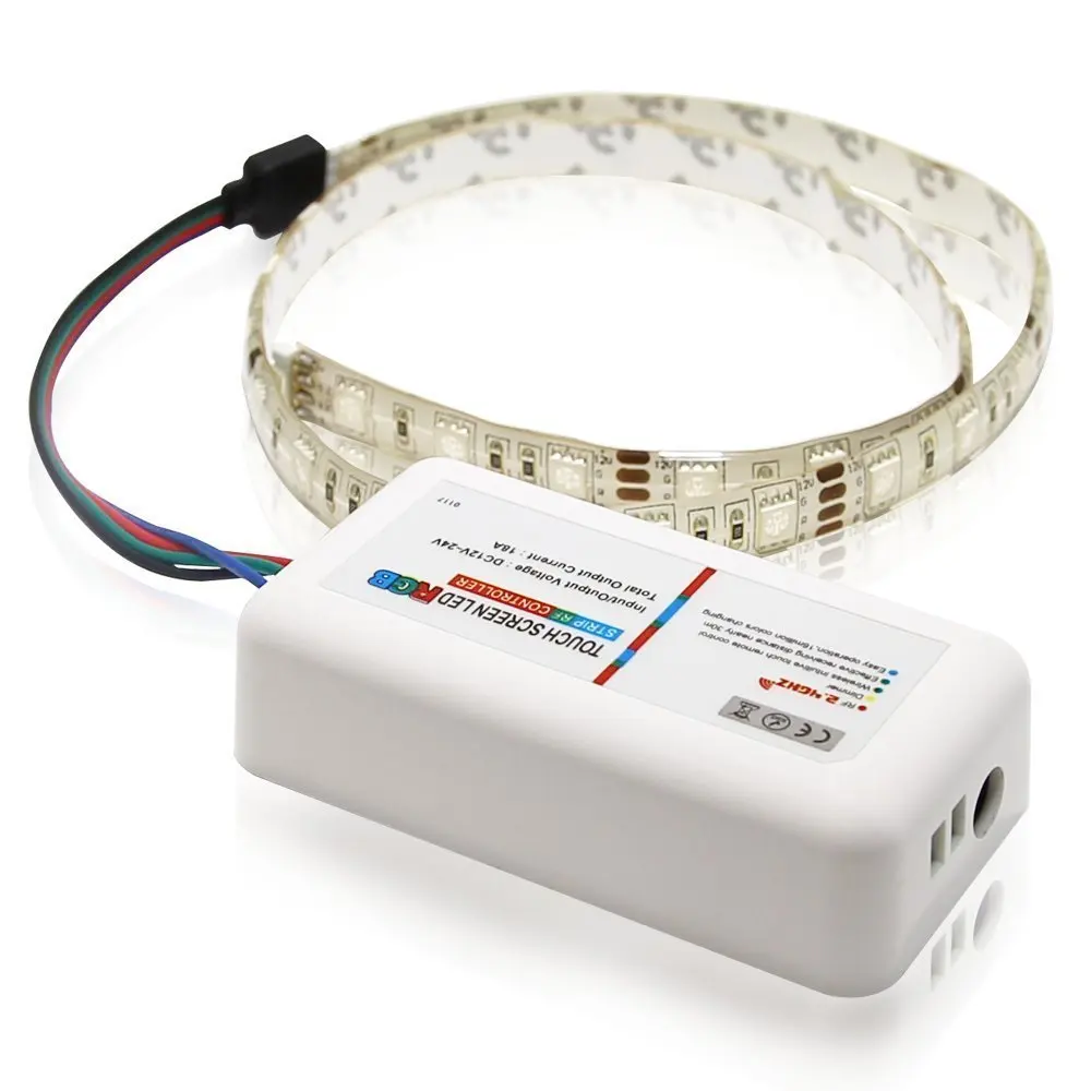 2,4G беспроводной RF RGB led пульт дистанционного управления DC12-24V для RGB led полосы 5050 3528