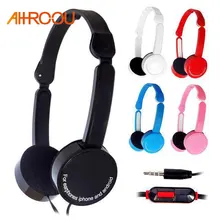 Проводные наушники 3,5 мм стерео гарнитура складная с микрофоном наушники Большие auriculares для iPhone телефон компьютер