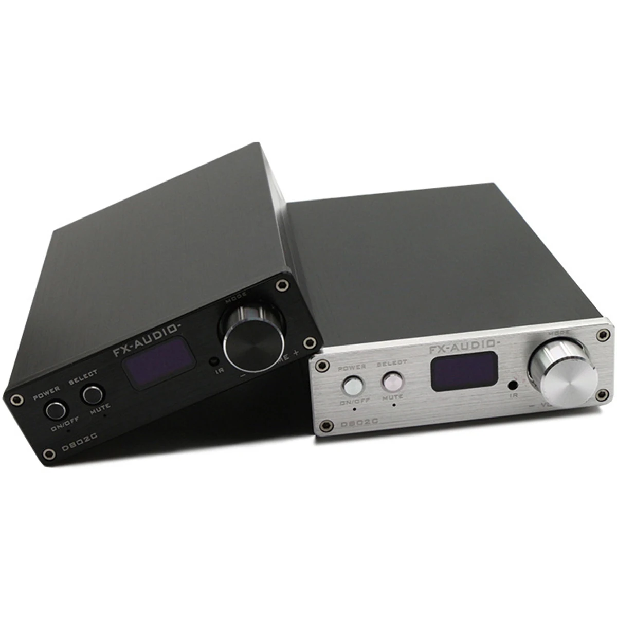 

FX-Audio D802C Full Digital Audio bluetooth Amplifier Input USB/RCA/Optical/Coaxial Input 24Bit/192KHz 80W*2 + EU Power Adapter