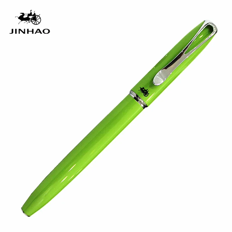 Jinhao Y6 Роскошные Металлические роллербол 0 5 мм Школьные принадлежности Ручки для