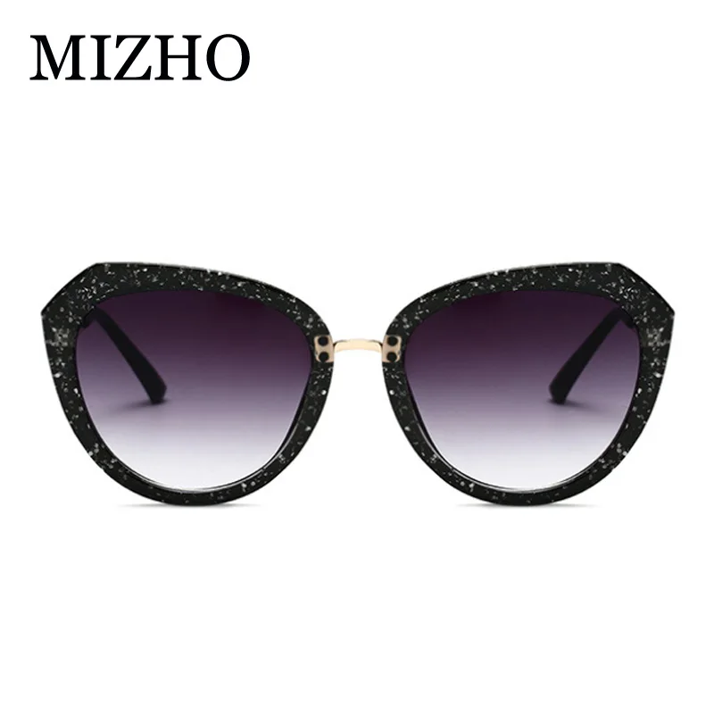 

MIZHO Fashion Cat Eye Sunglasses Women Brand Designer Vintage Sun glasses Female 2019 Star Gradient Sunglass Retro UV400 Shades