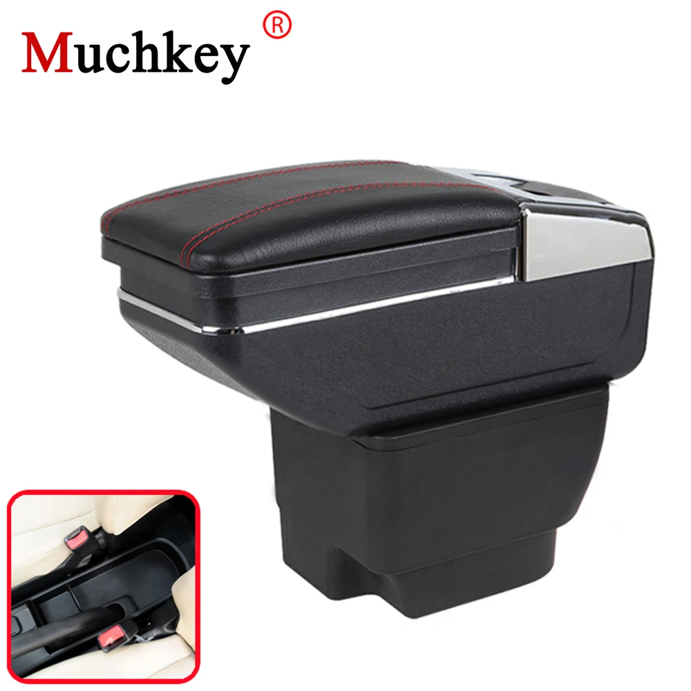 Buy For mazda 2 Armrest Box Car Center Storage Box