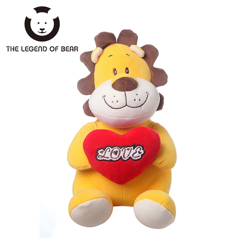 Tiny Toys Hold Heart Lions THE LEGEND OF BEAR Brand Stuffed Plush