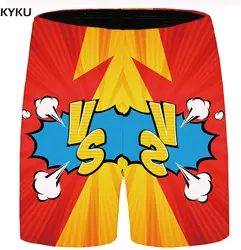 KYKU бренд мультфильм шорты Для мужчин облако Рубашки домашние брюки-карго войны красный пляж Для мужчин s Короткие штаны 2018 новый летний
