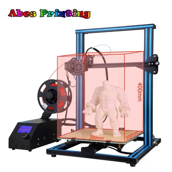

A-10S 3D Printer Desktop DIY Kit 0.4mm Nozzle with Dual Z-axis FREE PLA 300*300*400MM