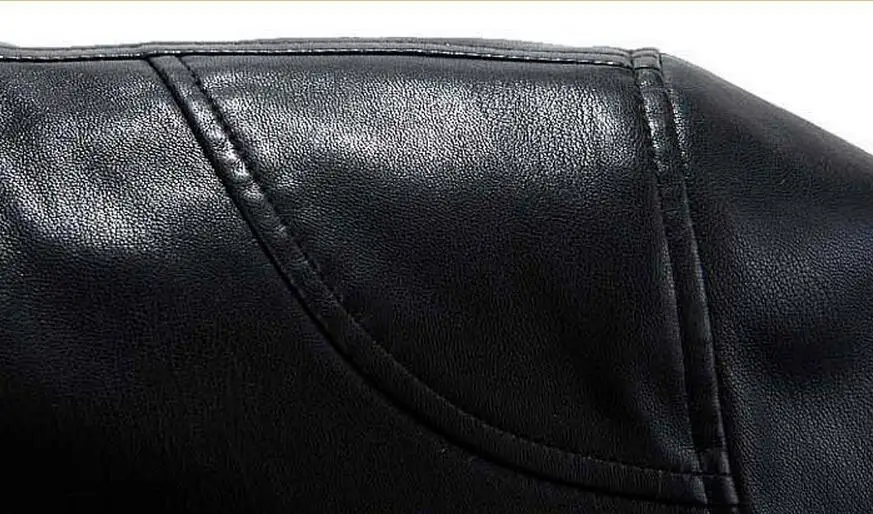 M-4XL, хит, Весенняя Мужская Новая модная куртка средней длины с капюшоном, Толстая куртка из искусственной кожи с капюшоном