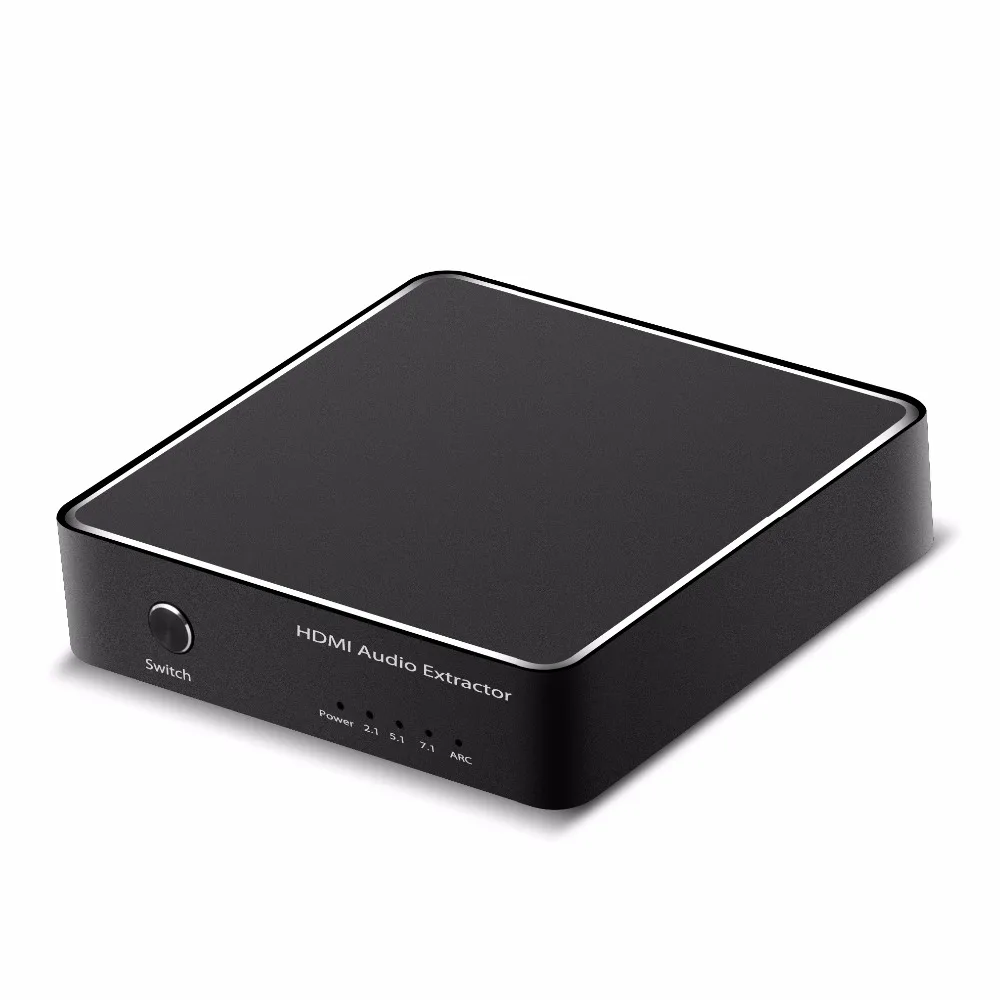 Аудио экстрактор HDMI с декодером/цифровой на оптический SPDIF /7.1CH 240 канальный аудио