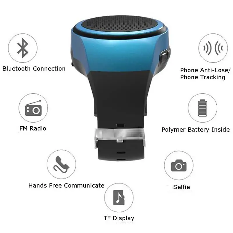 Многофункциональные спортивные Смарт часы Bluetooth Колонка B20 с автоспуском