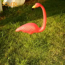 Фламинго орнамент Фламинго статуэтки красивые пластиковые садовые украшения лужайка искусственные искусства Жардин украшение Прямая
