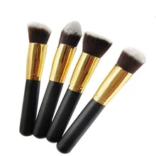 2016New 4PCS High Quality Maquiagem Makeup Brushes Beauty Cosmetics Foundation Blending Blush Make Up Brush Tool