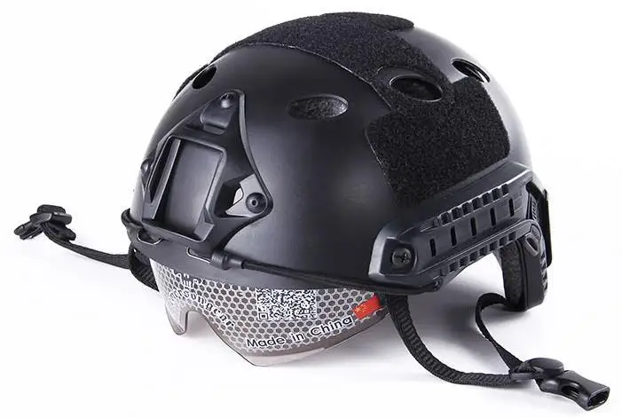 

FAST goggle Helmet Pararescue Jump Type helmet  with Protective Goggle Military Tactical airsoft helmet