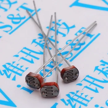 

50pcs/lot Photoresistor 5MM GL5537 LDR Photo Resistors Light-Dependent Resistor