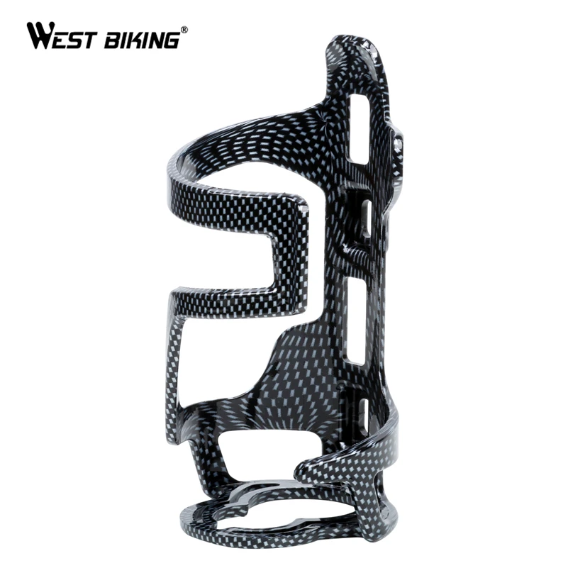WEST BIKING Ultralight Carbon Fiber Bicycle Water Bottle Cage With Screws Cycling MTB Road Bike ABS Carbon Bicycle Bottle Holder WEST BIKING Ultralight Carbon Fiber Bicycle Water Bottle Cage With Screws Cycling MTB Road Bike ABS Carbon Bicycle Bottle Holder