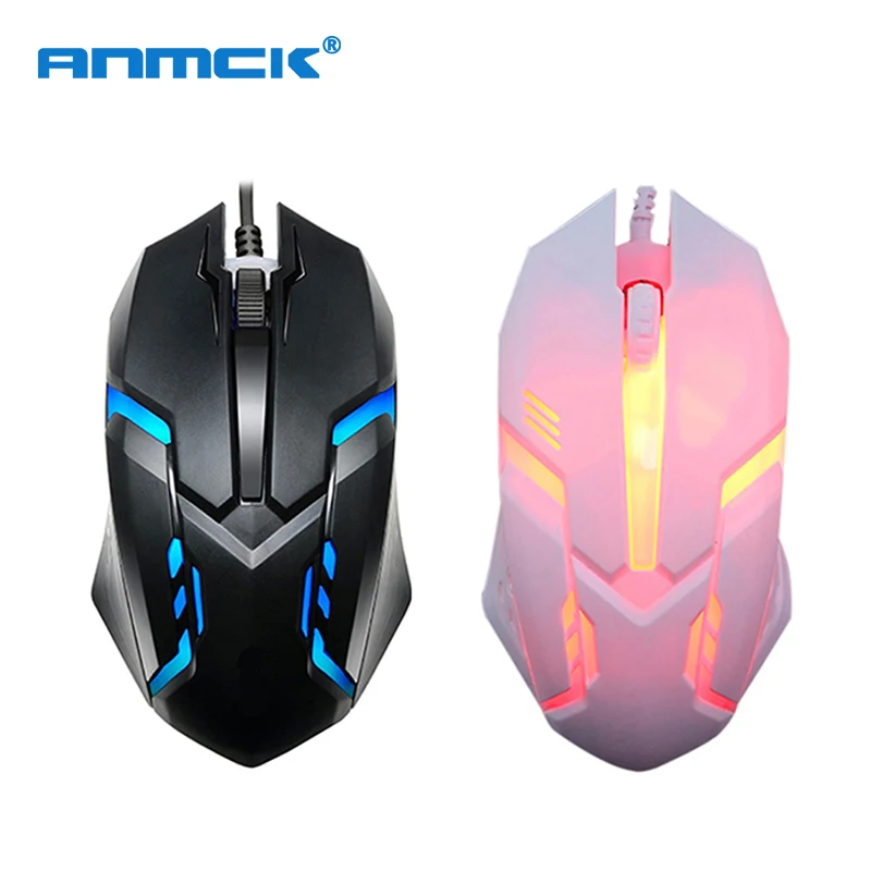 

USB Wired Computer Mouse 3 Buttons 3D Laptop Mouse LED Optical Mice For PC Desktop Computers Mouse