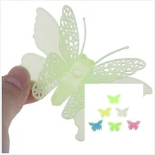 6 шт./компл. Kawaii светящиеся игрушки Бабочка светится в темноте игрушка Детские подарки для детей