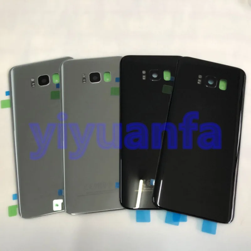 

Original Battery Back Cover Glass Door Housing Replacement + Rear Camera Glass Lens Frame For Samsung Galaxy S8 Plus G955 G955F
