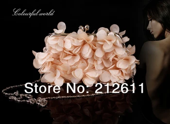 

2016 Special Offer Pocket Medium(30-50cm) Interior Slot Pocket & Evening Bags Women Flowers Hot Style Of Flower Weddding Bag