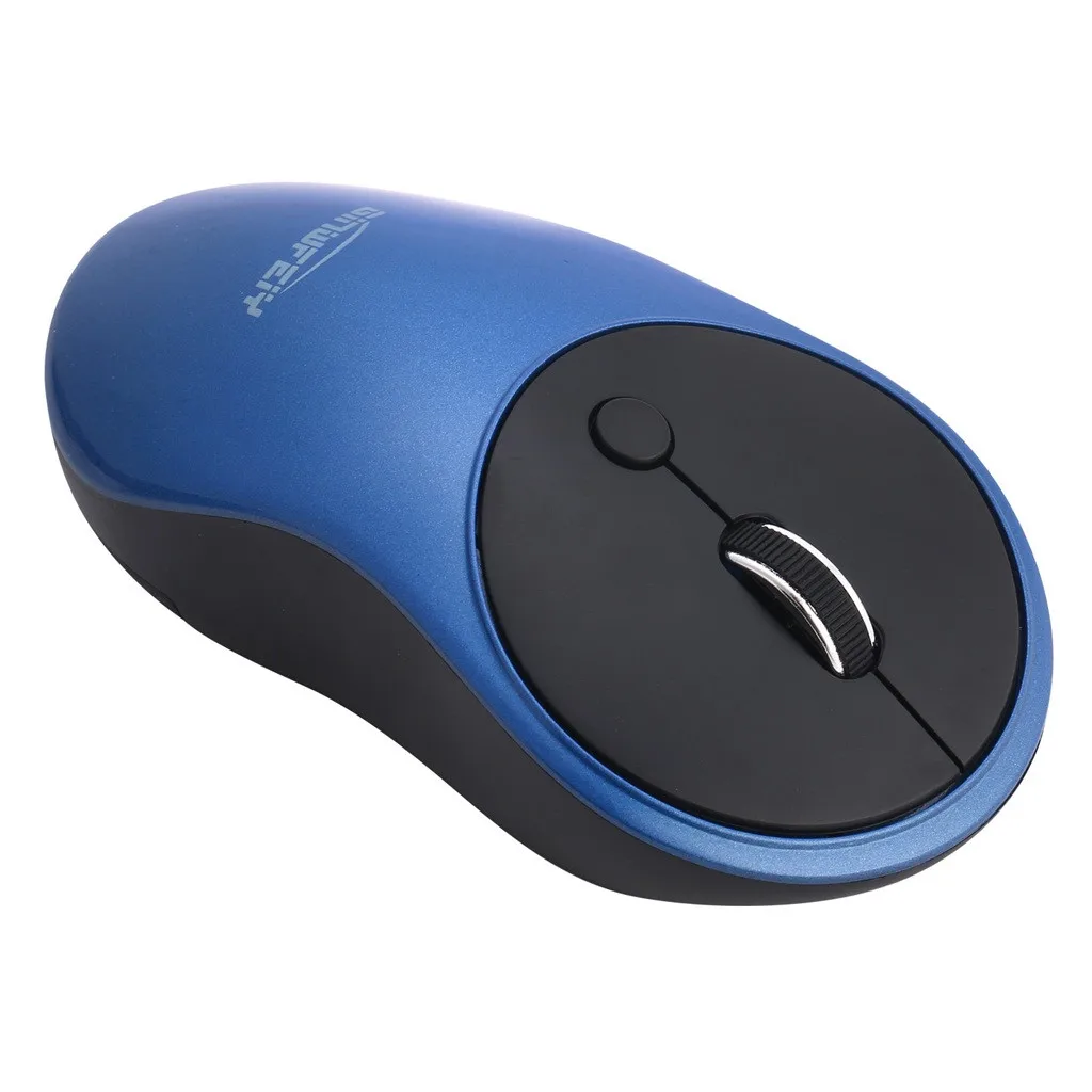 

VOBERRY GINWFEIY W10 2.4Ghz USB Wireless Silent Mouse Ergonomic Design Optical Silent Mouse Business Portable