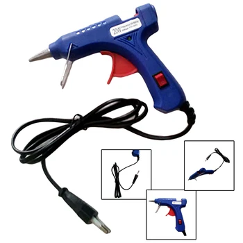 

1Pcs Electric Heat Temperature Tool 20W EU Plug Hot Melt Glue Gun Industrial Mini Guns Thermo