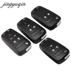 Jingyuqin Flip Car-Key-Shell Hu100 Blade Folding Chevrolet Cruze Keyless for Fob Uncut Jingyuqin Flip Car-Key-Shell Hu100 Blade Folding Chevrolet Cruze Keyless for Fob Uncut