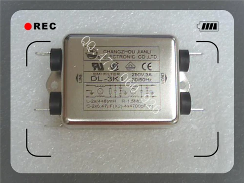 

[ZOB] Jianli EMI power filter DL-3K1 --5PCS/LOT