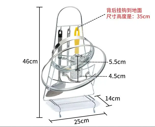 Нержавеющая сталь сковорода горшок стойка крышка отдыха стойка с держателем ложек домашний аппликатор товары для кухни аксессуары lo827216