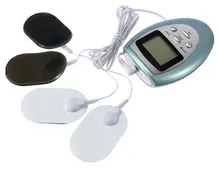 8 Massage Modes Full Body Slimming Muscle Massager Electric Pulse Relax 4 Pads Colorful