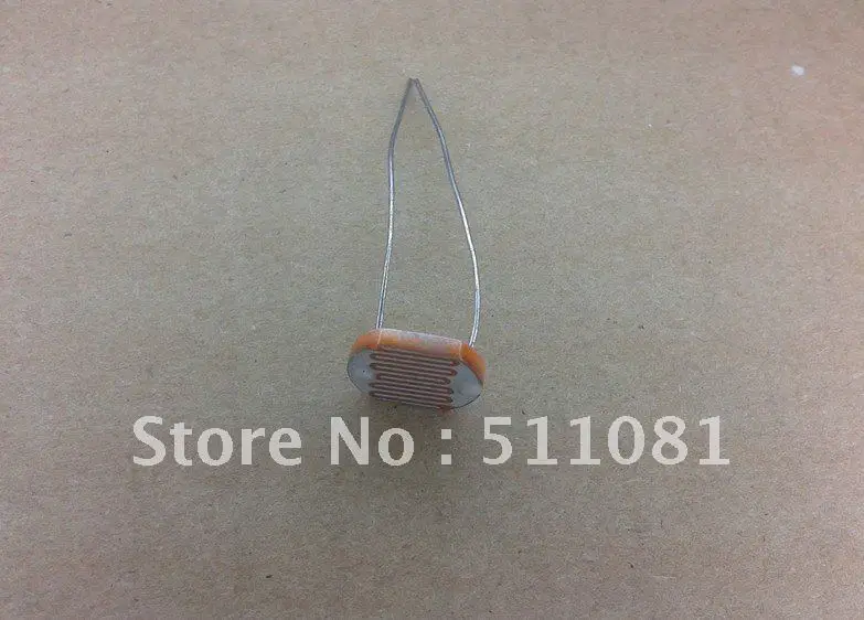 50 шт. 12528 светозависимый резистор LDR 12 мм Фоторезистор оптом и в розницу(12516 12537 12539 12549