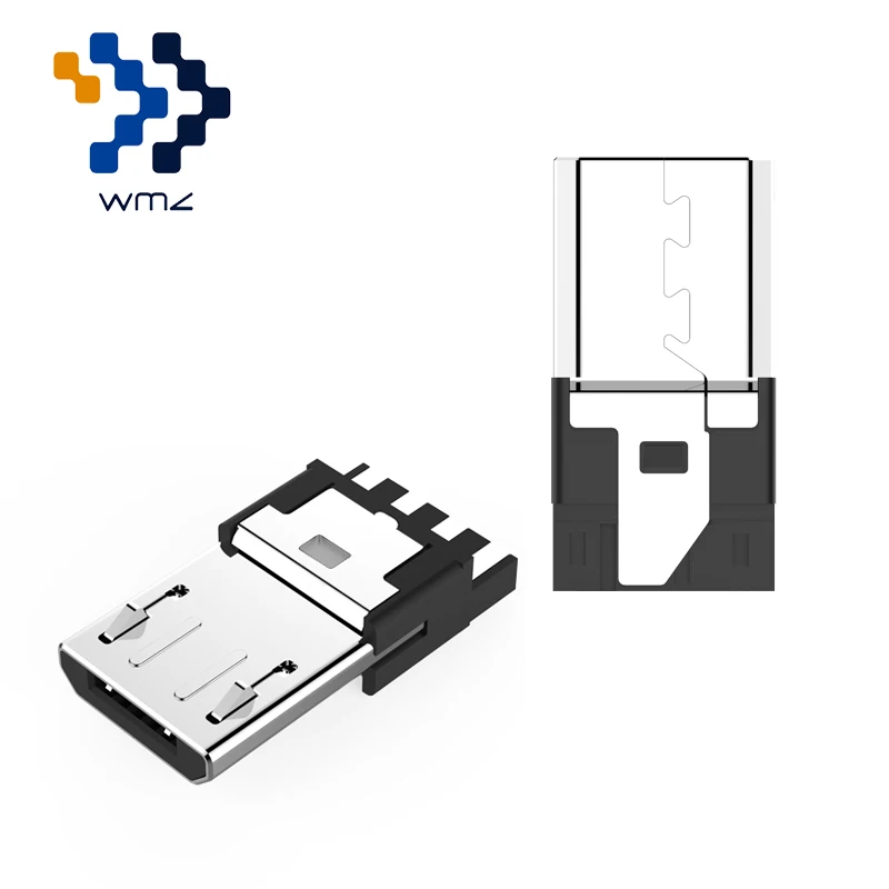 5 Упак. WMZ микро USB разъем адаптер контактный DIY припоя кабель тип сборки Micro Т порт