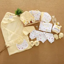 21 Pcs/Set coton nouveau – né bébé Set vêtements pour filles garçons bébé bébé – de vêtements nouveau – né de coffret cadeau
