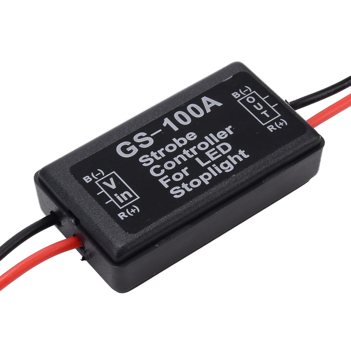 

1pc Car Flash Strobe Controller Flasher Module Box 12V LED Brake Stop Light Lamp Universal For Car Bike Motorcycle Replacement