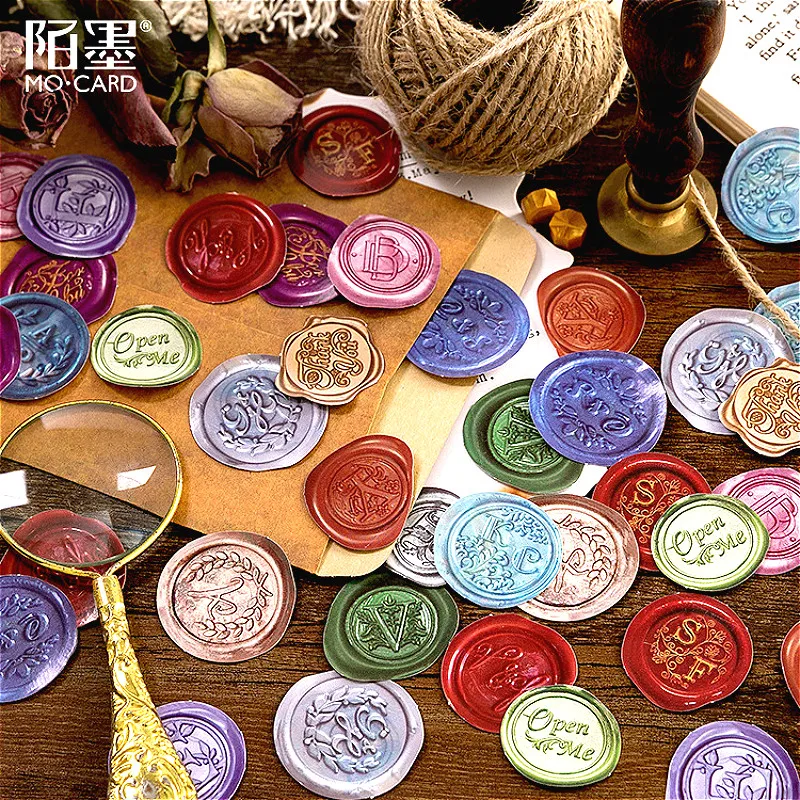 

Sealing Wax Notebook Sticker Diary Notepad Vintage Pirate Leather Note Book Replaceable Stationery Gift Traveler Journal