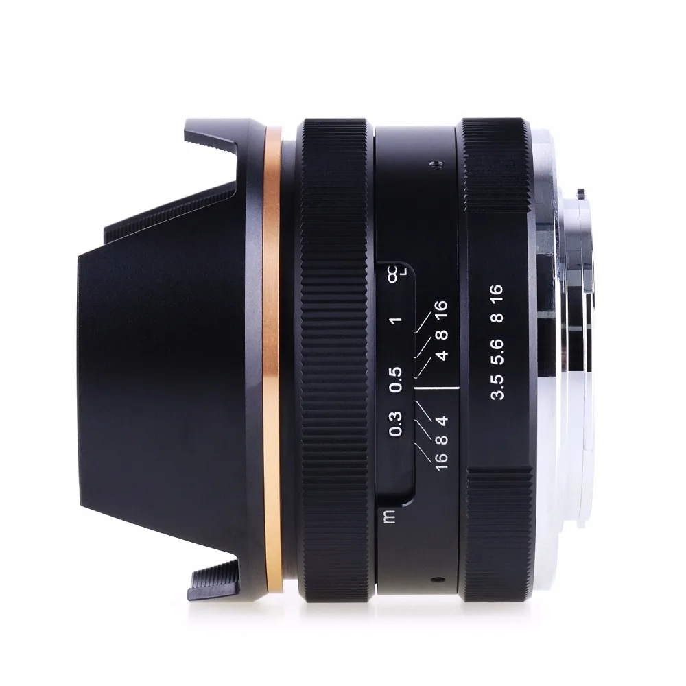 Kaxinda 14 мм F3.5 APS C объектив ручной фокусировки для камеры Canon EF M EOS M2 M3|Объективы