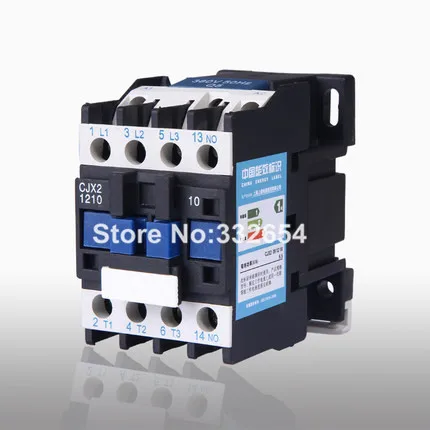 Реле стартера двигателя Φ контактор 12A CJX2 1210 220V|motor starter relay|motor startercontactor 220v |