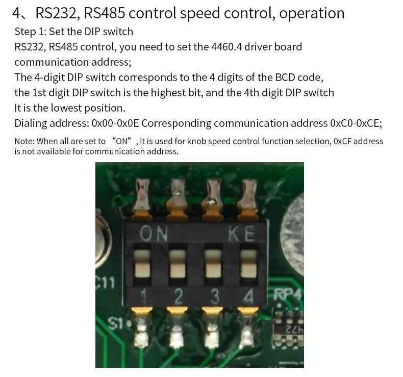 Kamoer 4460,4 Драйвер шагового двигателя для KDS/KAS/KCS/KHL шаговый двигатель Перистальтический дозирующий насос