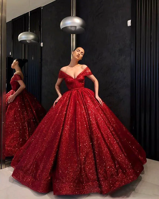 red-sequined-prom-dresses-deep-v-neck-cap-sleeves-ball-gown-evening-dress-puffy-floor-length-women-formal-wear-party-dress-custom-made