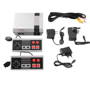 

Dual Game Console TV Handheld AV 8Bit Retro Gaming Player Game Controller Built-in 620 Classic Game For Children EU/US/UK Plug