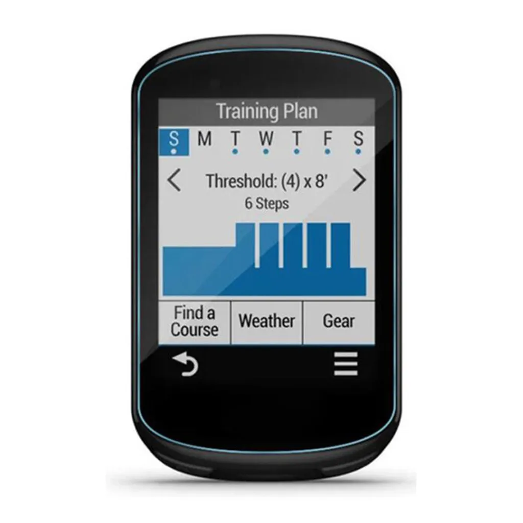 1 шт. прозрачная пленка протектор экрана из закаленного стекла для Garmin Edge 830/Garmin 530 защитное стекло Ударопрочный против царапин 9 H