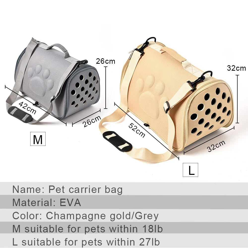 Сумка-переноска для кошек и собак, складная дышащая Сумка-переноска, рюкзак для собак, щенков, дорожная сумка для переноски, товары для домашних животных