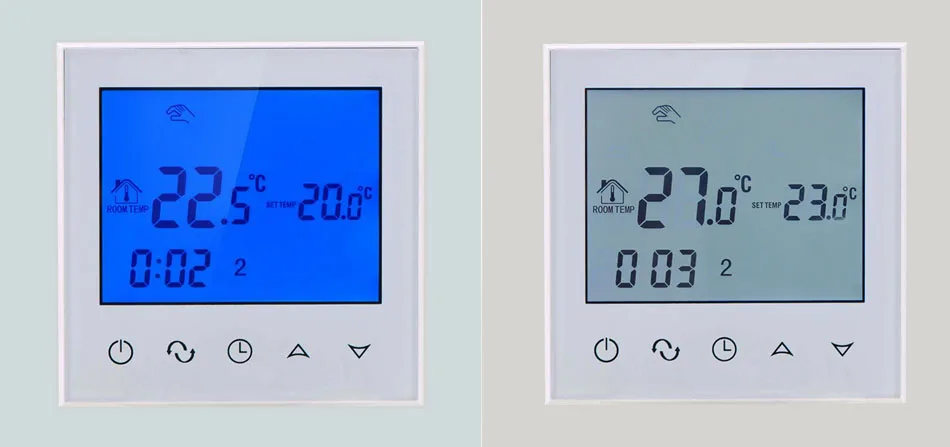 4 шт. TDS21-WP цифровой нагревательный термостат комнатный регулятор температуры программируемый терморегулятор для водяного теплого пола