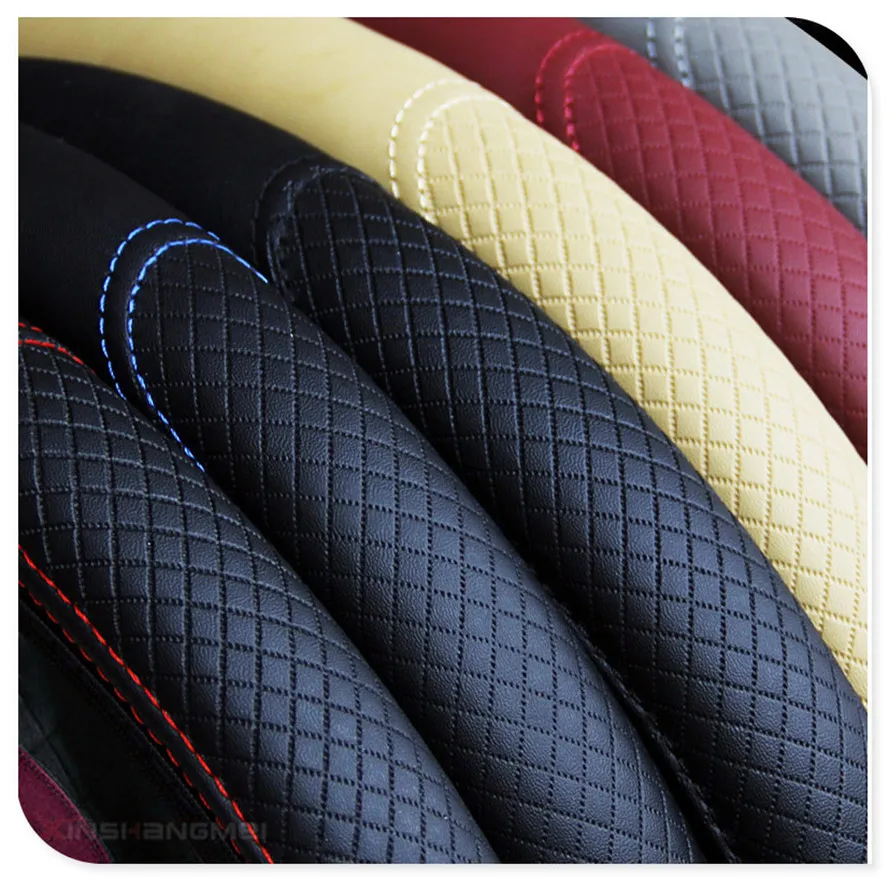 

auto Car Steering wheel Cover for Volvo S40 S60 S80 XC60 XC90 V40 V60 Any Cars XC40 360c V90 V40 Universe S80L