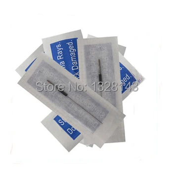 

100PC Permanent Sterilized Makeup Needle 3RL Prong Needle for Eyebrow Pen Professional Tattoo Needles