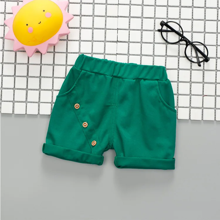 

2019 summer boys shorts new fashion caasual cotton pants kids clothes for children boys solid color sports short pants trousers