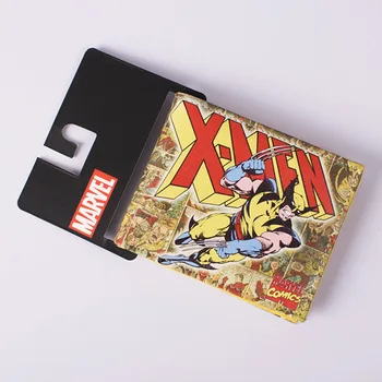 

IVYYE 1PCS X-Men Wolverine Fashion Anime PU Wallet Soft Money Bag Wallets Zipper Coins Pocket Casual Purses Card Unisex New
