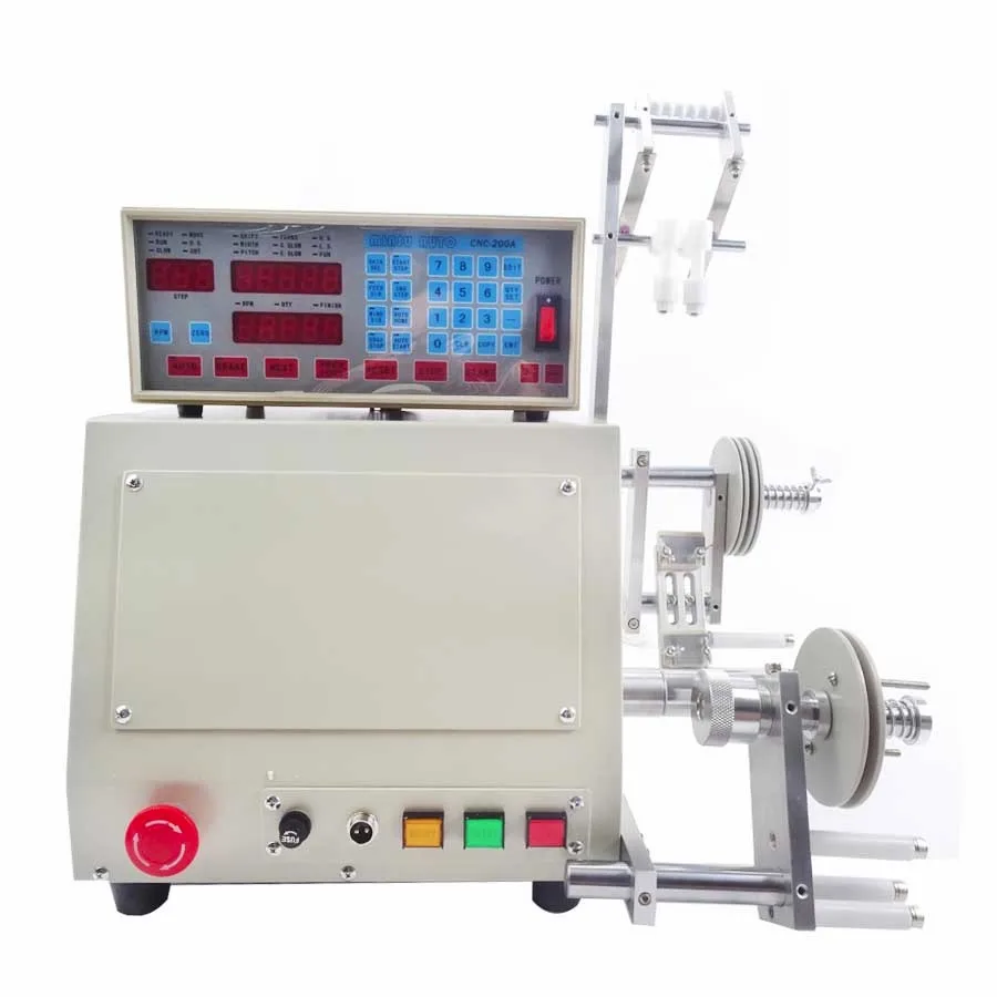  Automatic Coil Winder 110V/220V High Quality Coil Winding Machine Computer Control 0.03-1.2mm Wire 