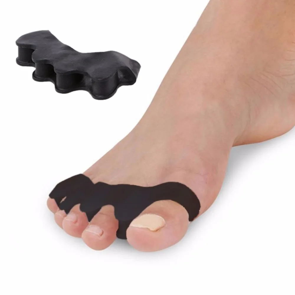 

OOTDTY Hallux Valgus Corrective Orthosis Toe Separator Stretchers Silicone Foot Care